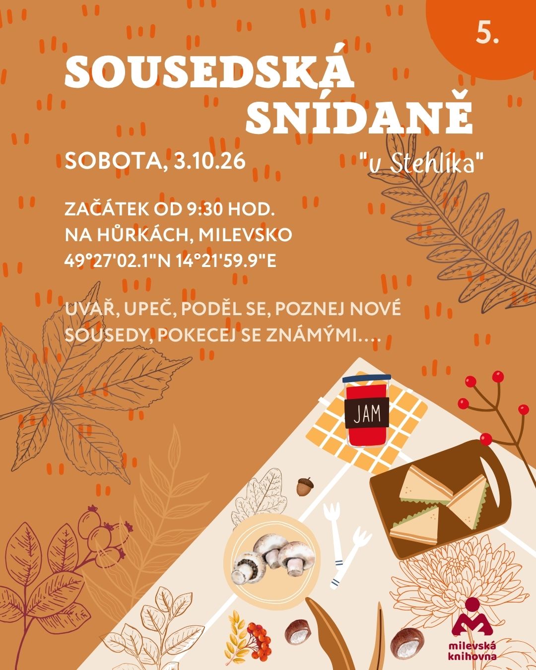 Plakát Sousedská snídaně